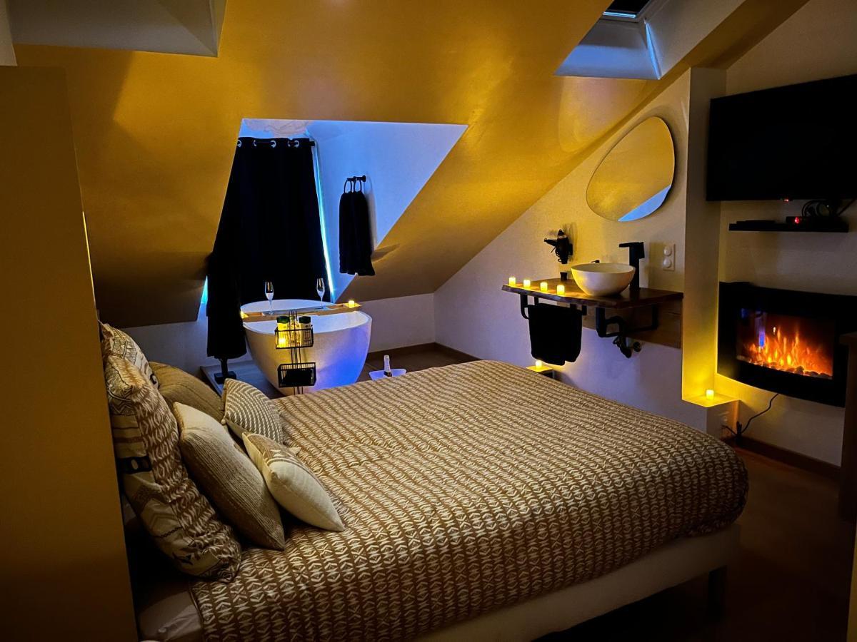 Appartement Le Nid D'Amour - Escapade Romantique à Dieppe Extérieur photo