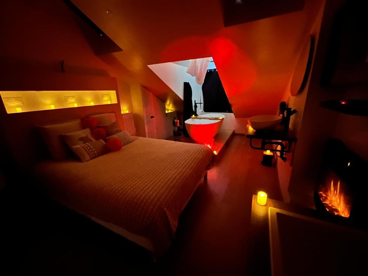 Appartement Le Nid D'Amour - Escapade Romantique à Dieppe Extérieur photo